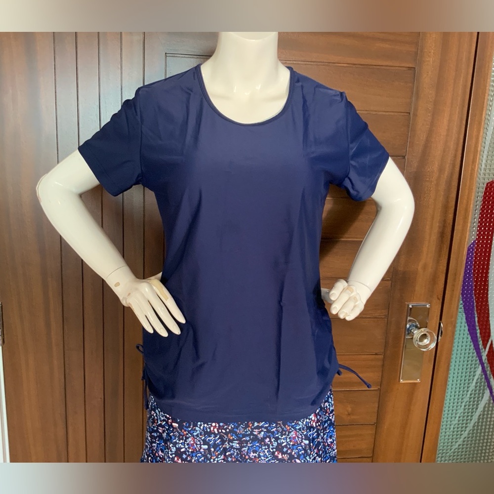 NWT MODLI Swim Top, Navy Blue, Sz XL